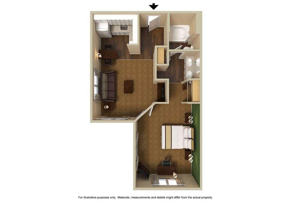 Extended Stay America Suites - Austin - Northwest Arboretum - The Domain חדר תמונה